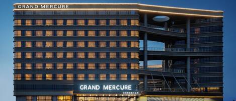 Fachada de la propiedad