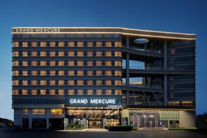 Façade de l’hébergement