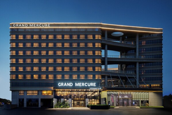 Façade de l’hébergement