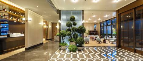 Lobby sitting area