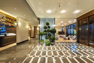 Sala de estar en el lobby