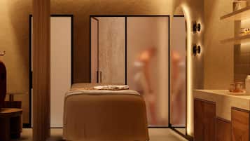 Sauna, steam room, Turkish bath/hammam, body treatments, body wraps