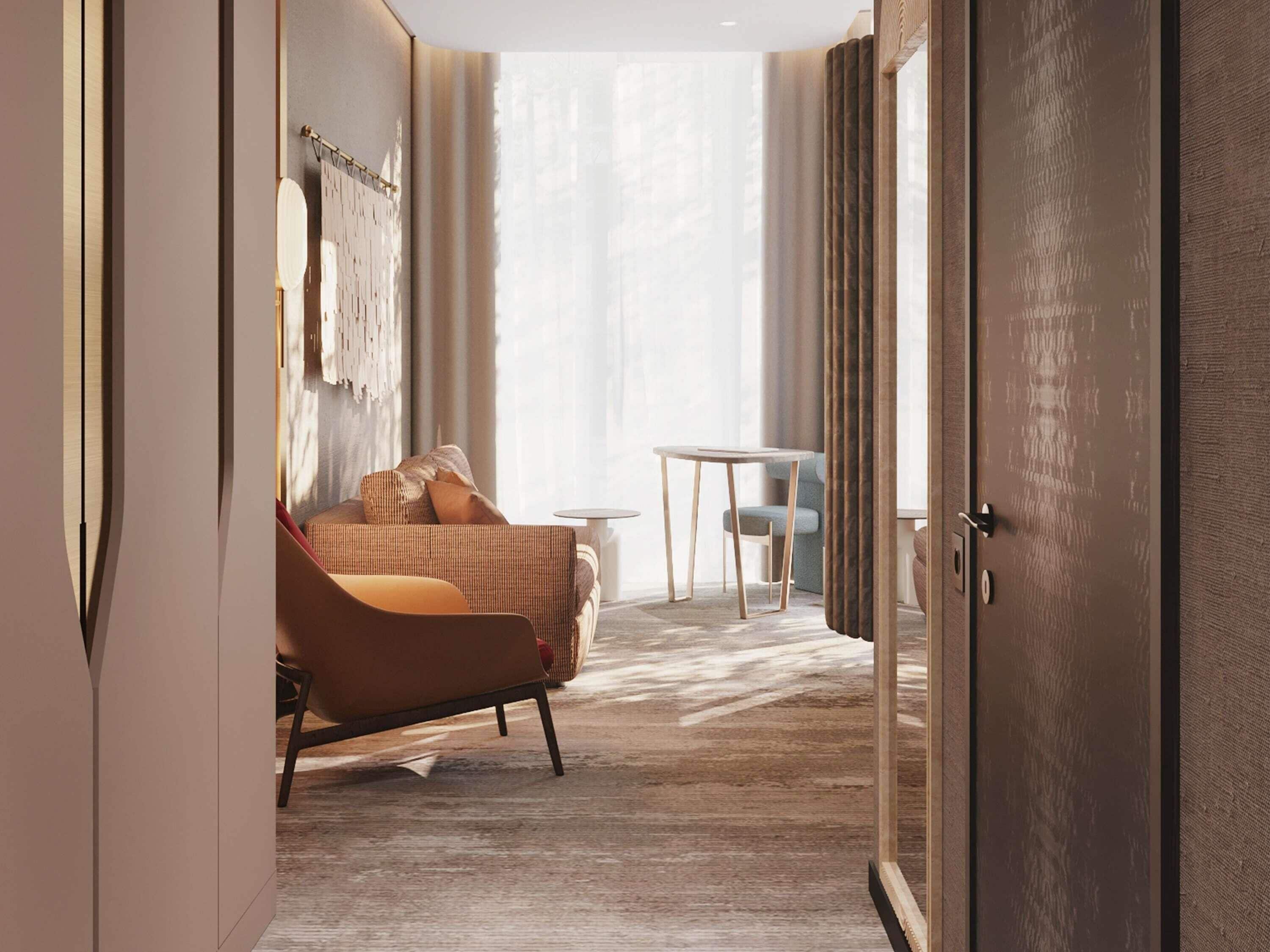 غرفة ديلوكس - سرير ملكي | خزنة داخل الغرفة وتجهيزات عازلة للصوت ومكواة/لوح كي وواي فاي مجانًا