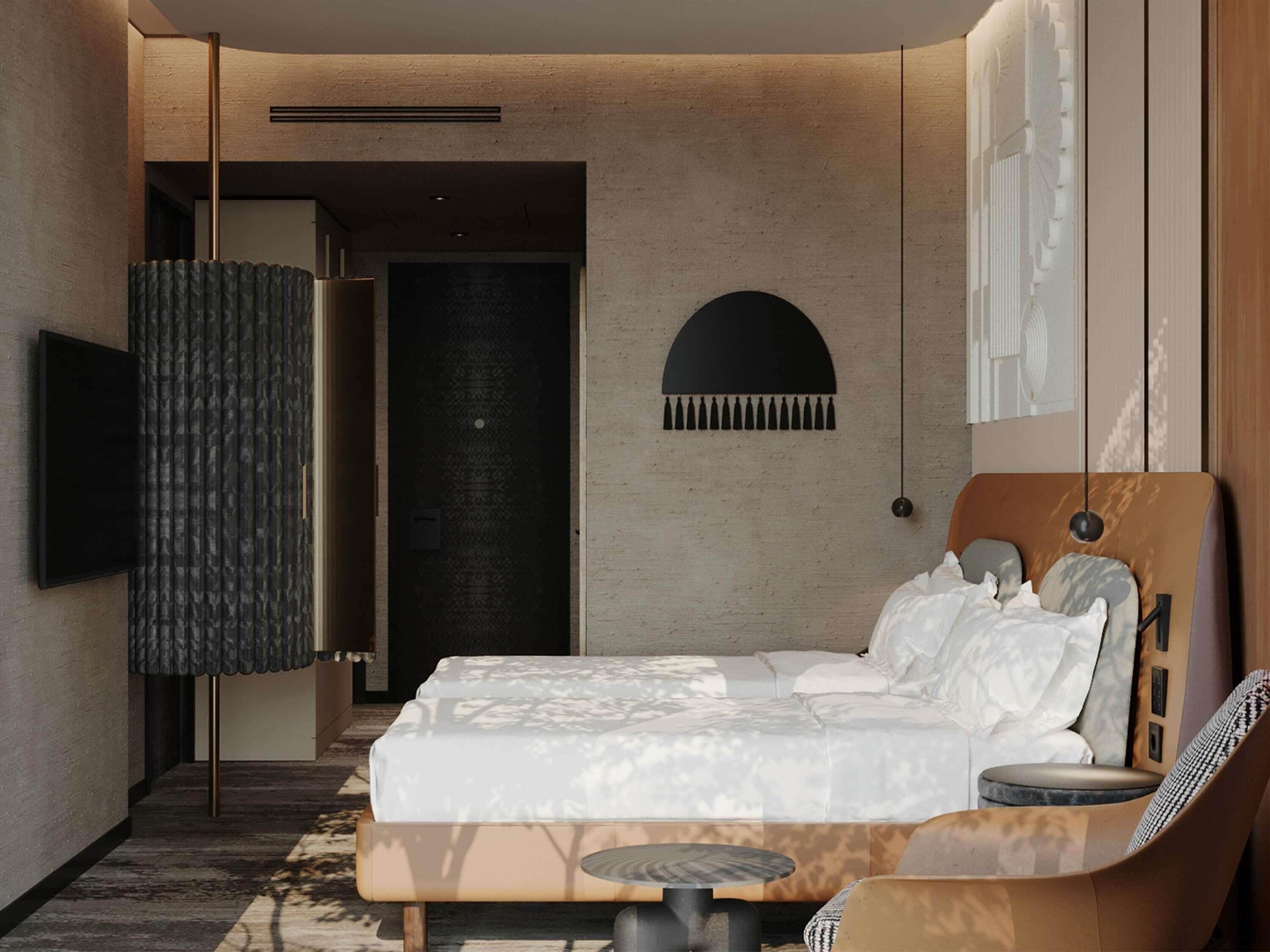 Standard Room, 2 Single Beds | Hypo-allergenic bedding, in-room safe, soundproofing, iron/ironing board