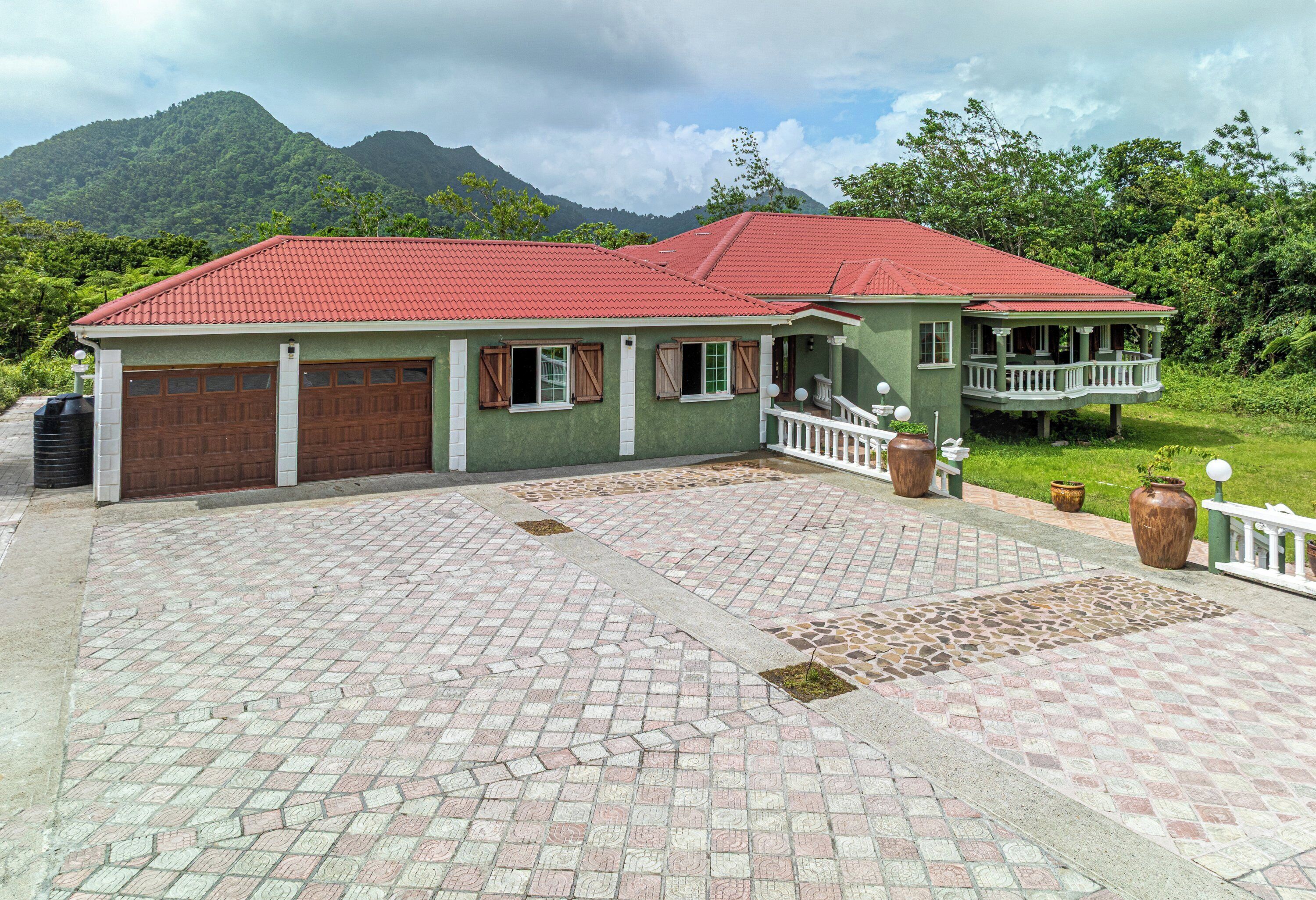 Front Yard with Amazing View of Mountains
