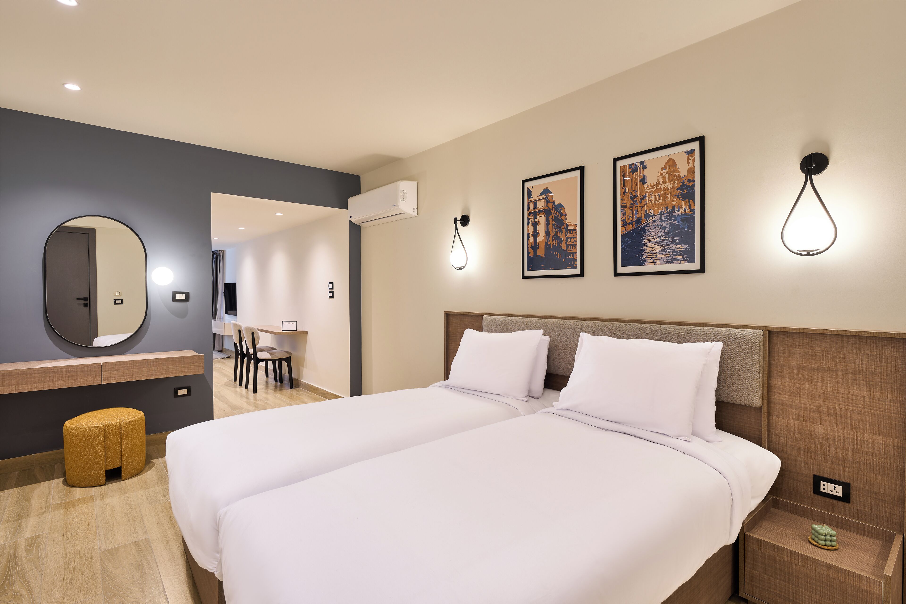 Estudio, vistas al río | Wifi gratis y ropa de cama