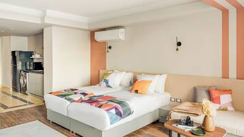 Superior studio, uitzicht op de stad | Gratis wifi