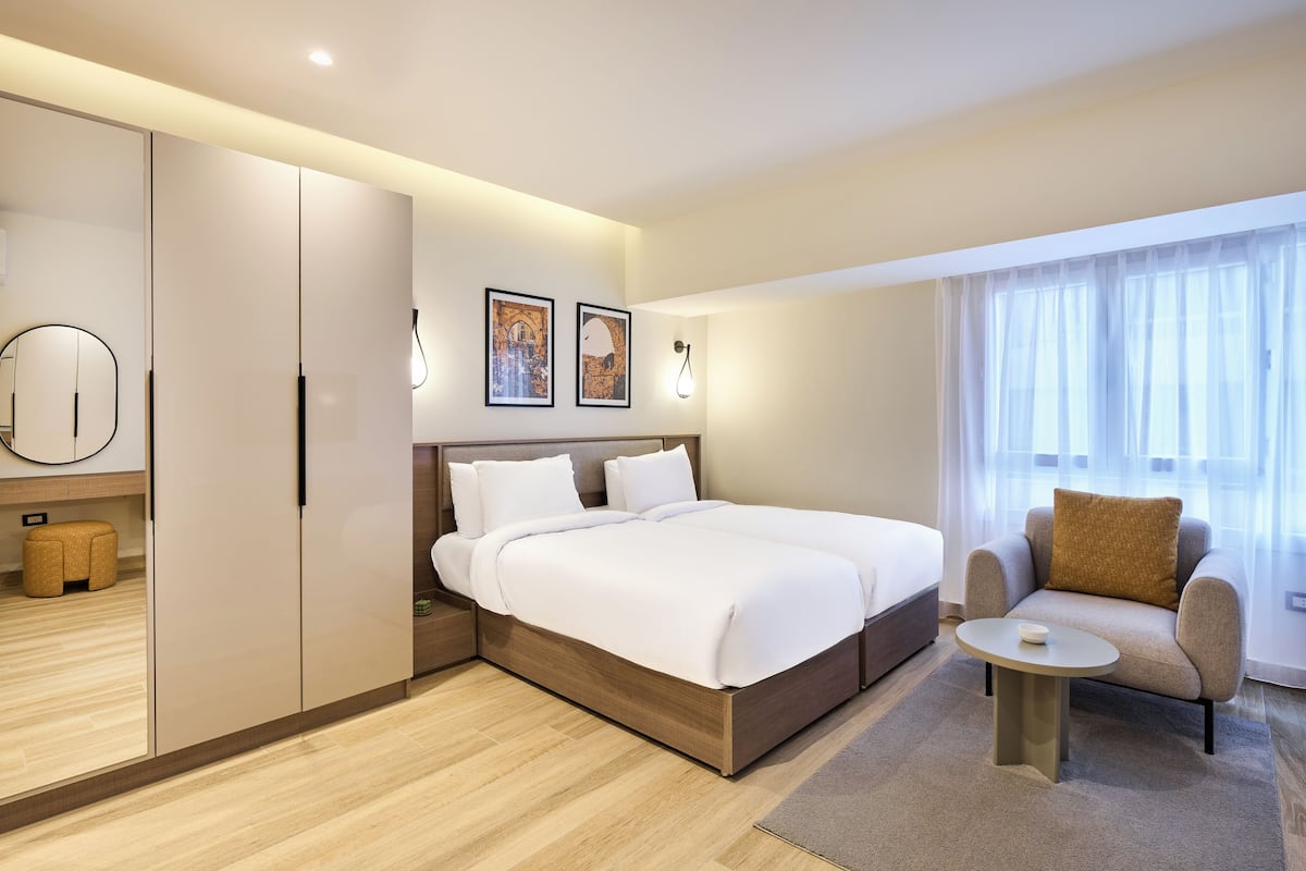 Chambres insonorisées, Wi-Fi gratuit, draps fournis