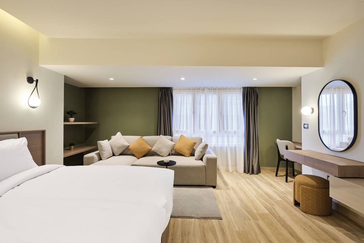 Chambres insonorisées, Wi-Fi gratuit, draps fournis