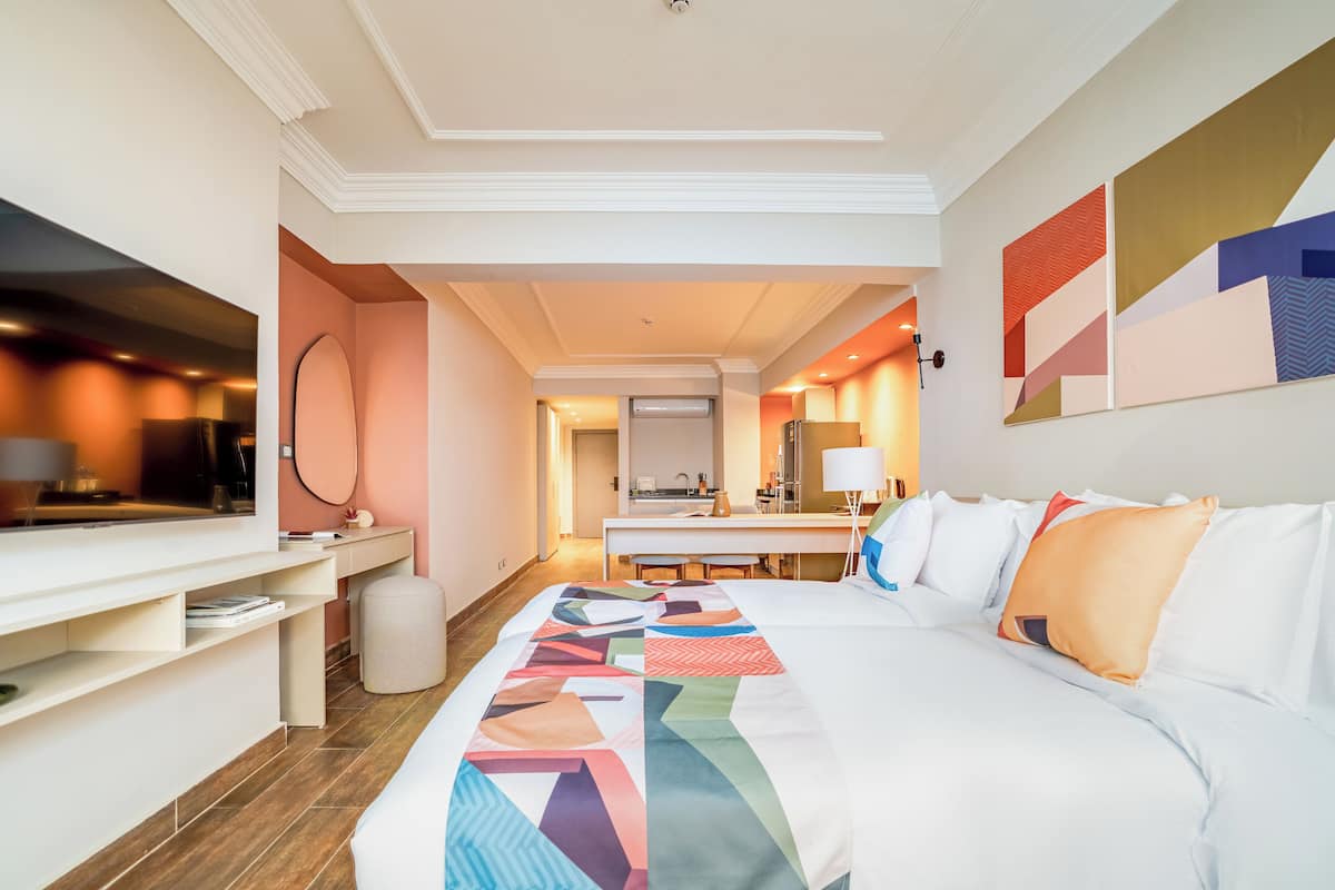 Chambres insonorisées, Wi-Fi gratuit, draps fournis