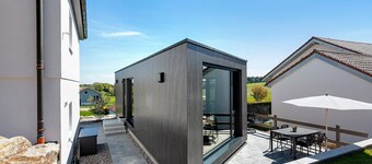 Tiny Home 'Seewald - Tiny House' with Private Terrace, Shared Garden and Wi-Fi