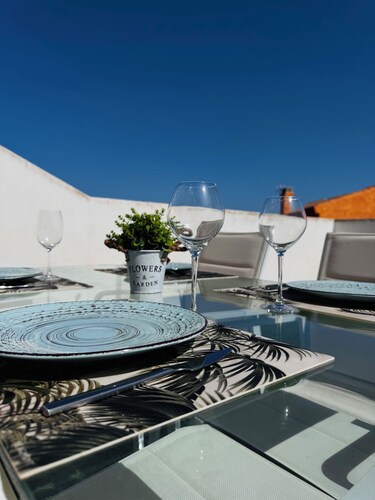 Casa Ibizkus : Swimming pool, sea view and wellness