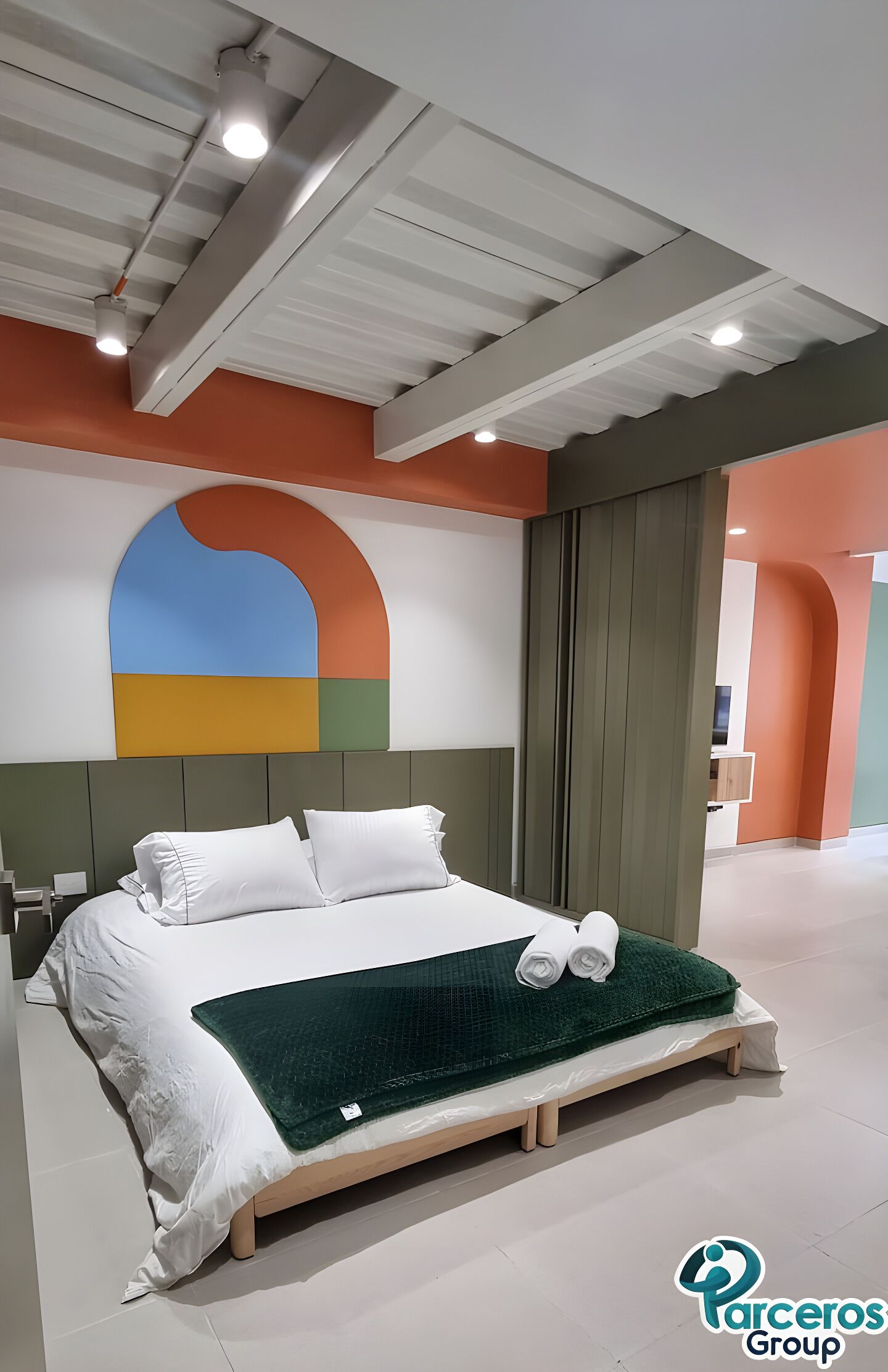 1 soverom, strykejern/-brett og internettilgang