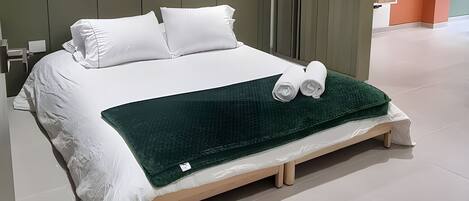 1 chambre, fer et planche à repasser, accès Internet