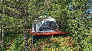 Exterior - Serenity Point Dome-Romantic Escape Private Pond (Glenfield)