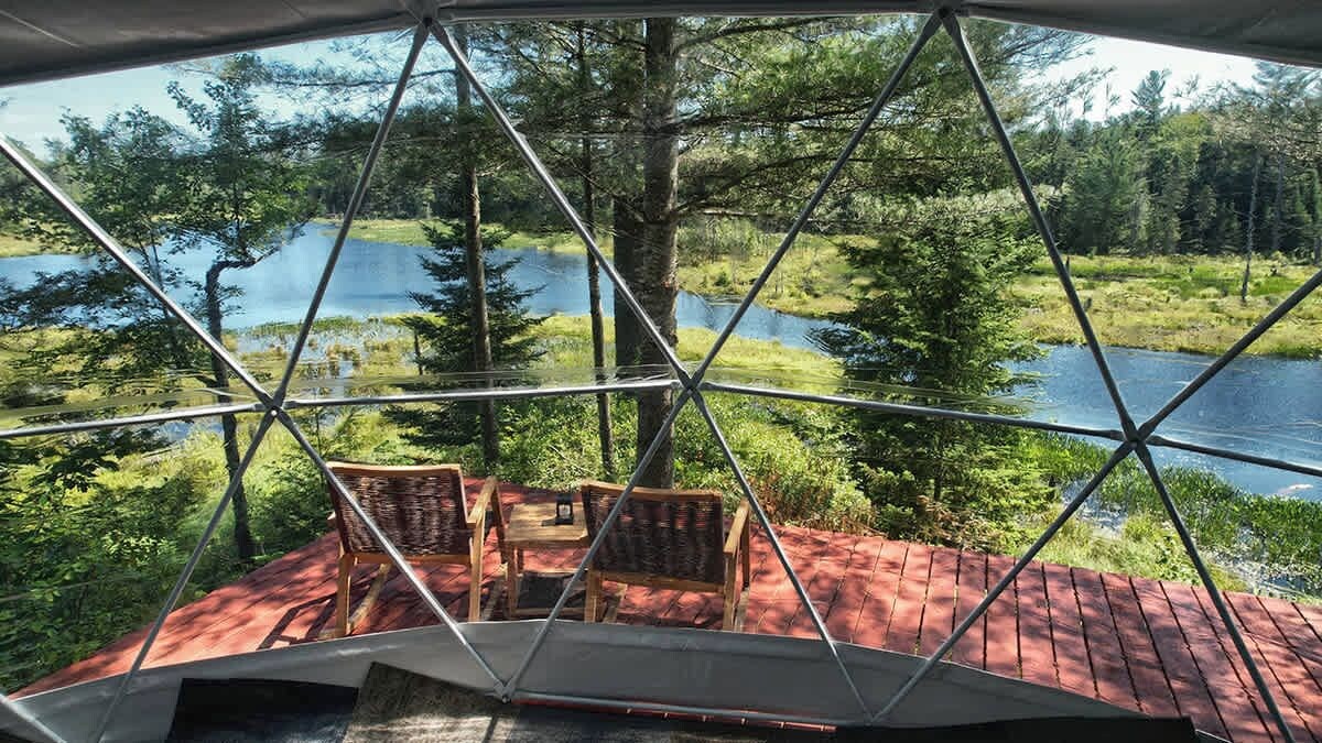 Dome Bedroom View