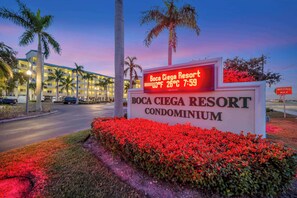 Entrada de la propiedad