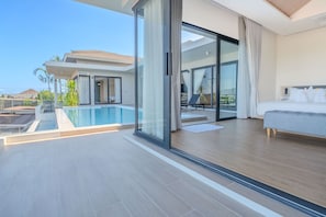 Comfort Villa, Sea View | In-room safe, desk, soundproofing, iron/ironing board - The Salin Seaview Villas (Rawai)