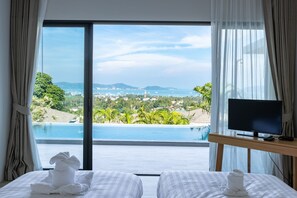 Deluxe Villa, Sea View | In-room safe, desk, soundproofing, iron/ironing board - The Salin Seaview Villas (Rawai)