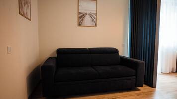 Comfort studio, balkon | Een bureau, gratis wifi