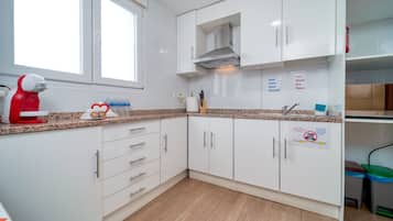 Espaço de cozinha compartilhada