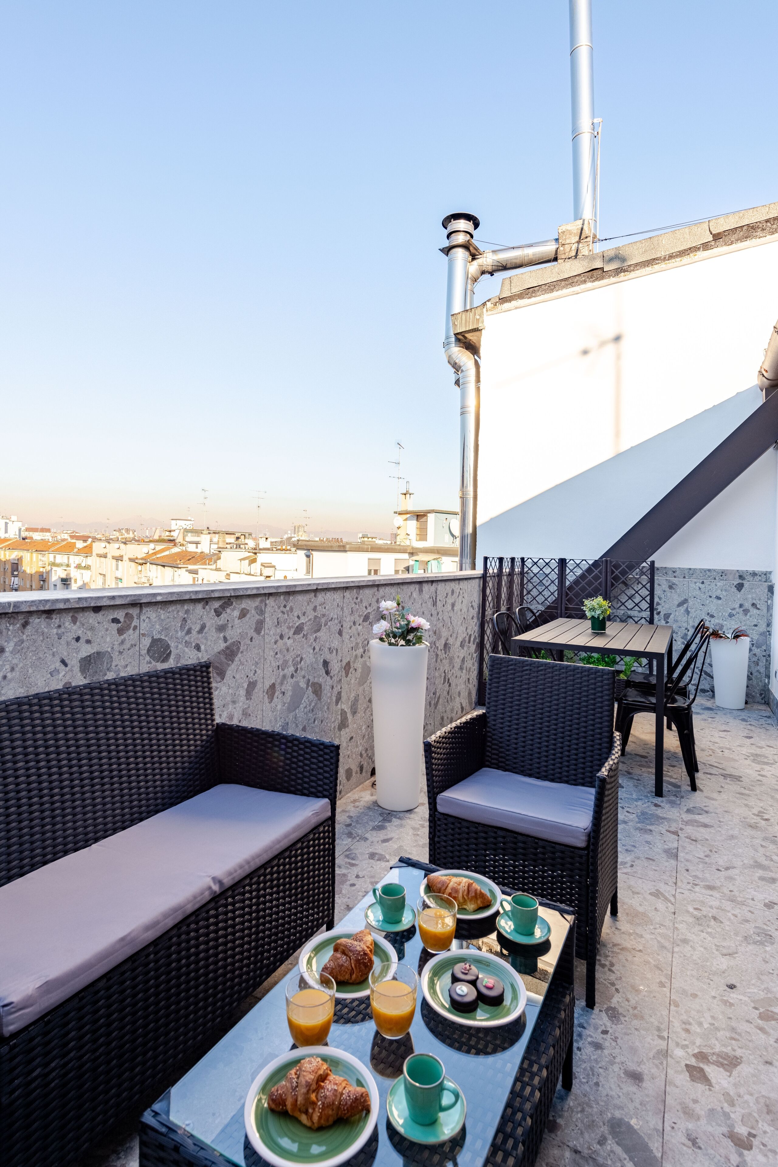 Luxury Apart Daire | Teras/veranda