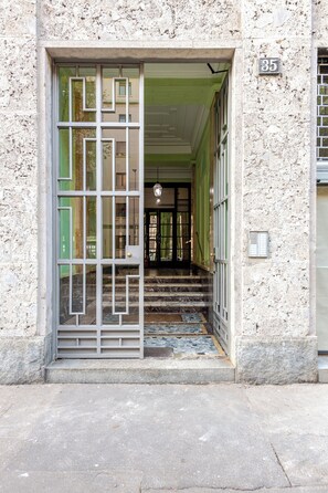 Fassade der Unterkunft