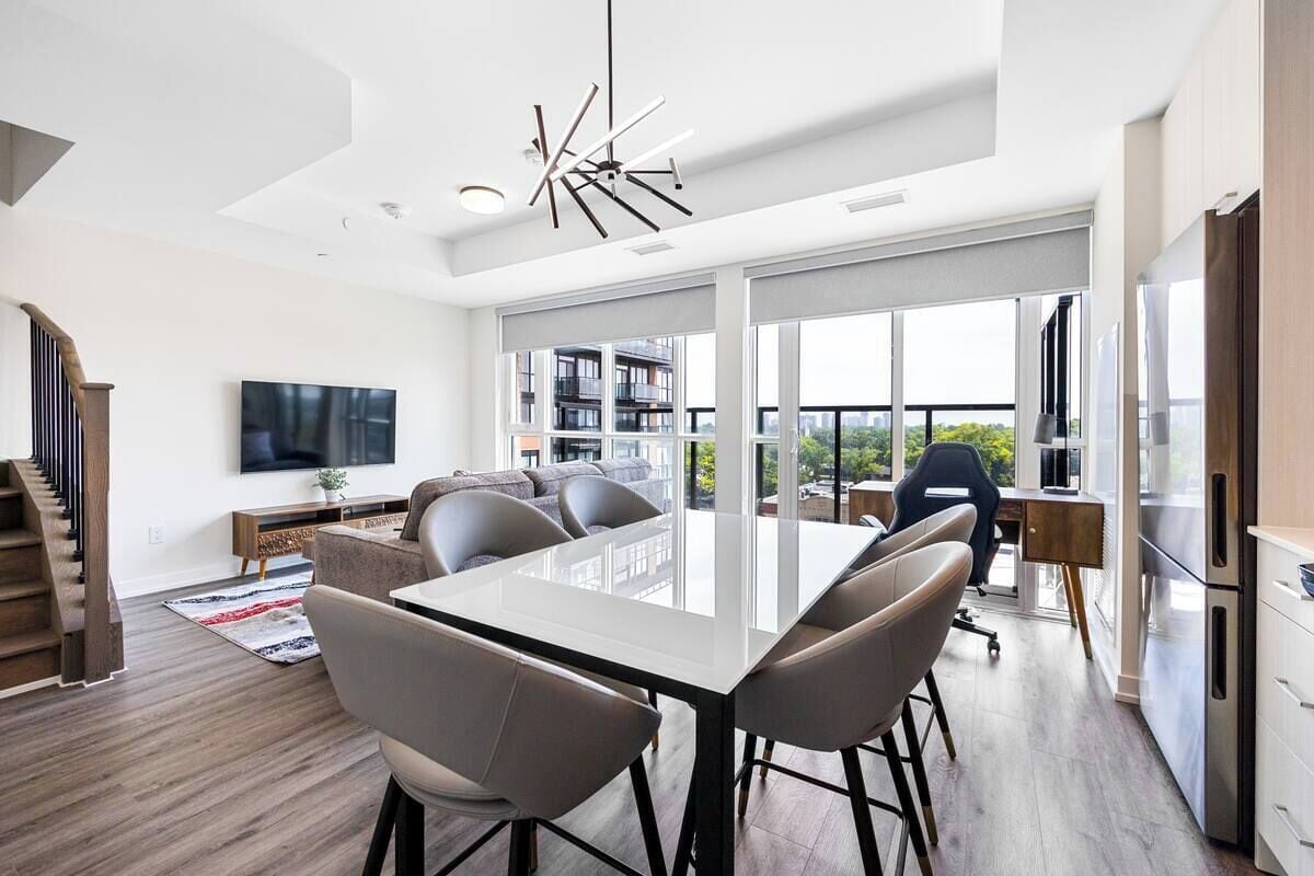 Appartement Affaires, 3 chambres, non-fumeurs | Restauration dans la chambre