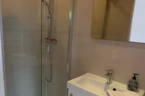 Hair dryer, towels, soap, toilet paper - Peaceful Lakeview Apartment in Lutry (Lutry)