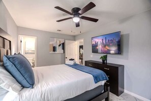 4 bedrooms, WiFi, bed sheets