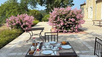 Petit déjeuner continental compris tous les jours