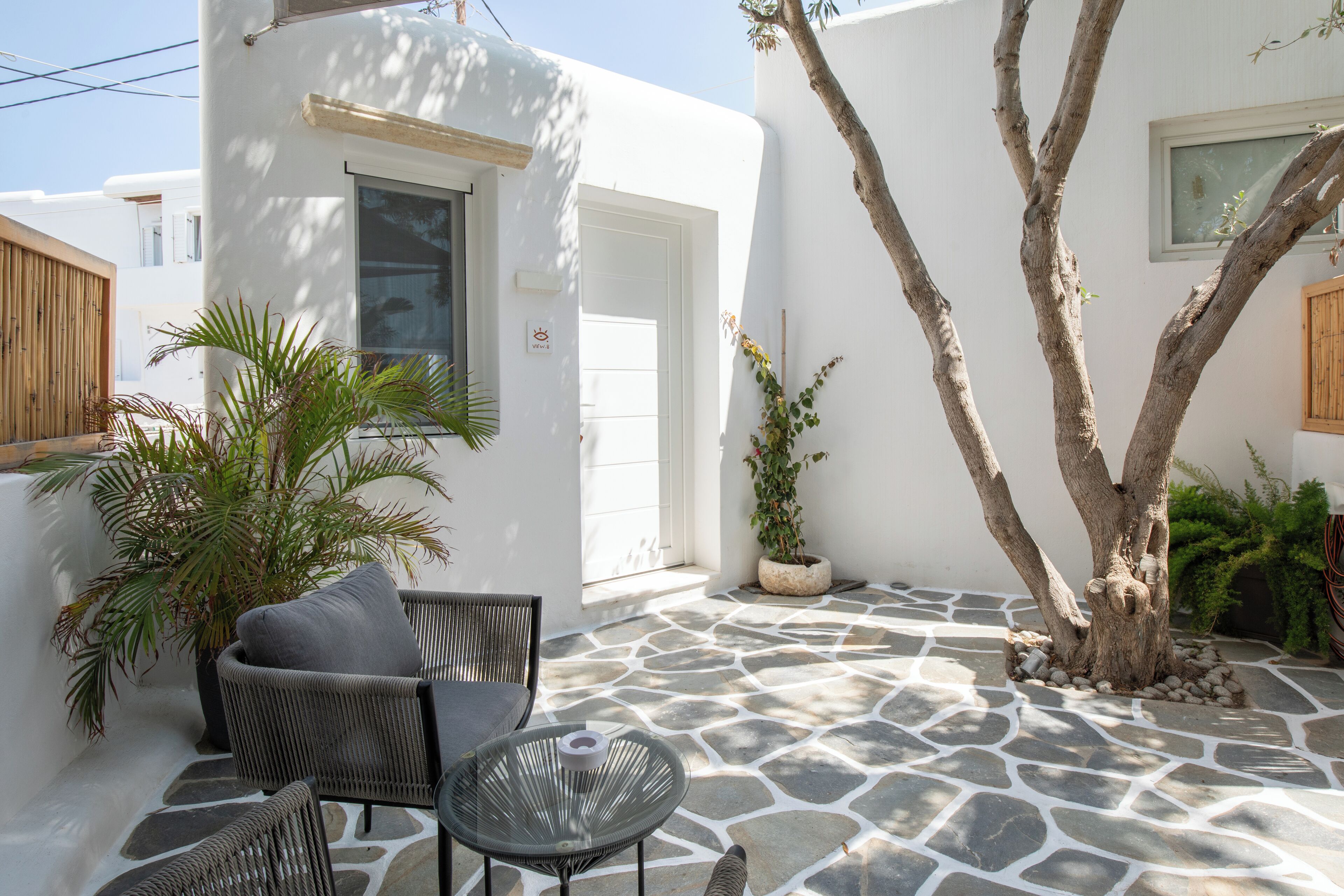 Suite – deluxe, delvis sjøutsikt | Terrasse/patio