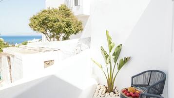 Deluxe-suite - delvis havudsigt | Balkon