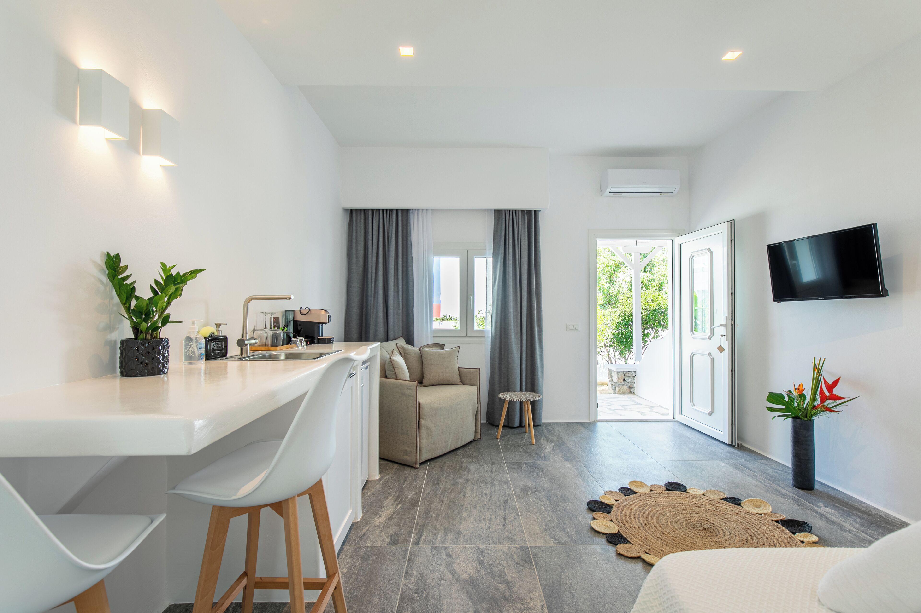 Suite Deluks, balkon, pemandangan kebun | Pemandangan dari kamar