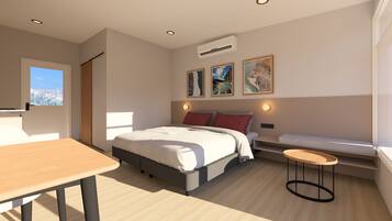 Comfort studio, uitzicht op bergen | Gratis wifi