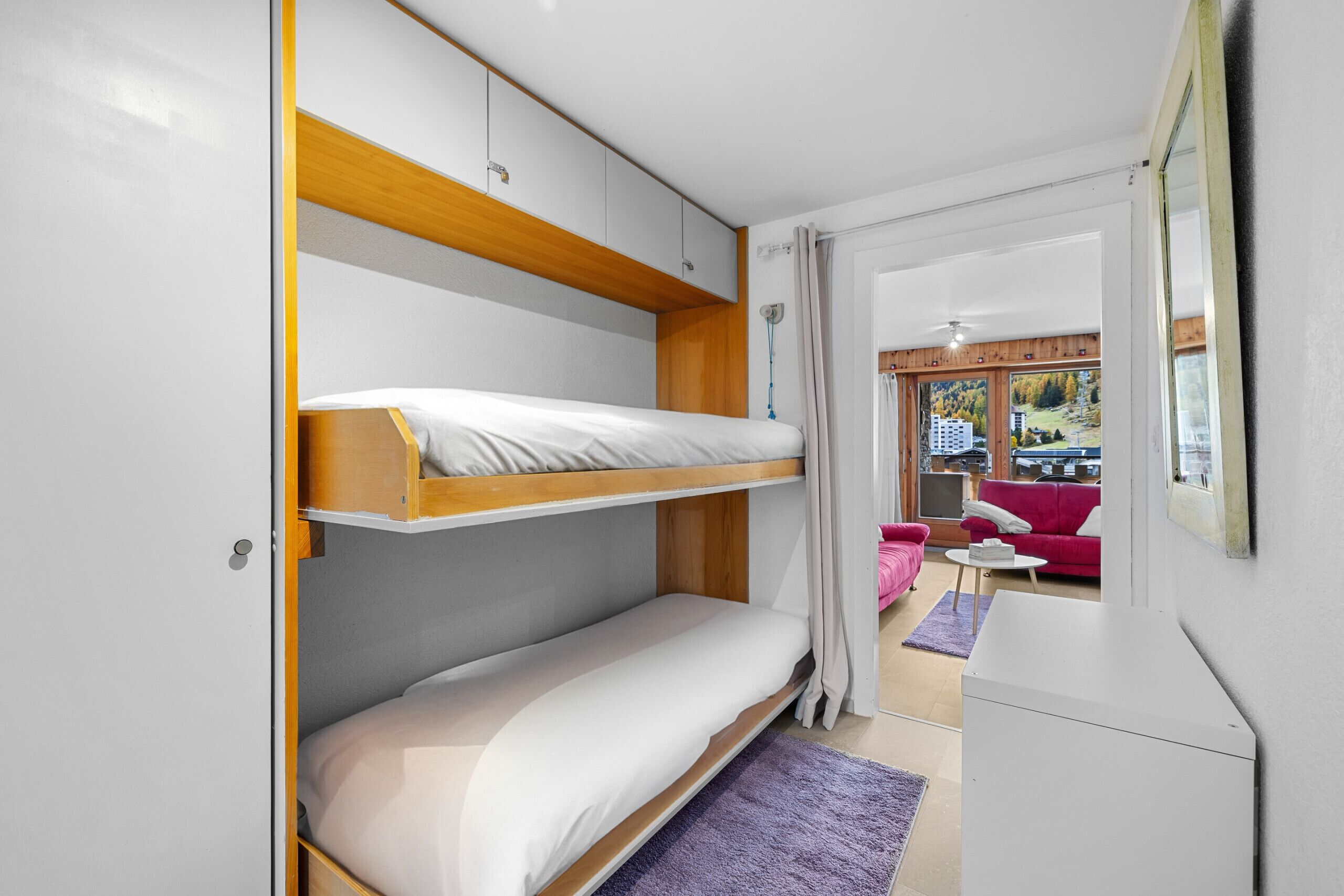 1 غرفة نوم وملاءات أسرّة