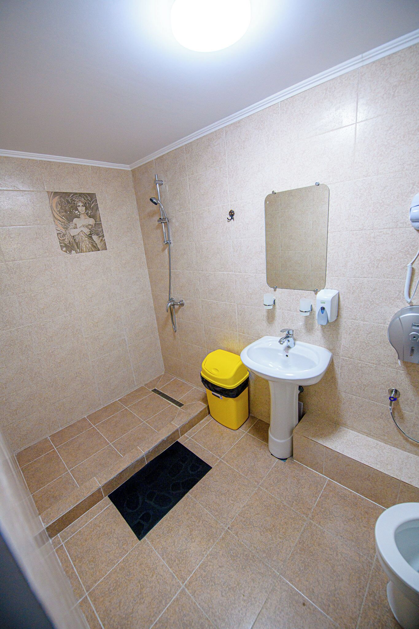 三人房 | 浴室 | 免费洗浴用品、吹风机、毛巾、洗发水