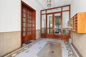 Entrée de l’hébergement