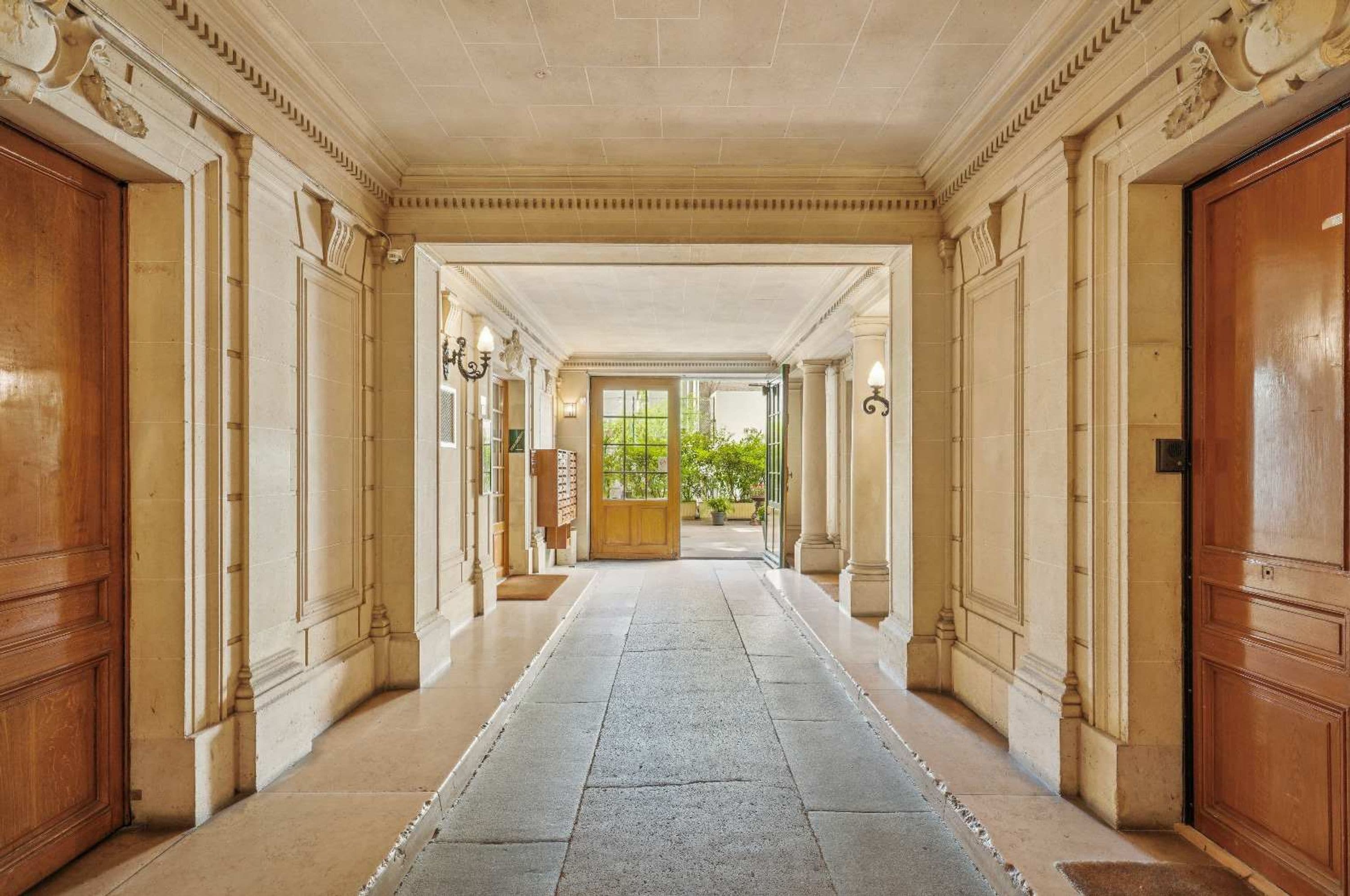 Entrée de l’hébergement