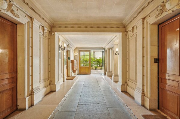 Entrada de la propiedad