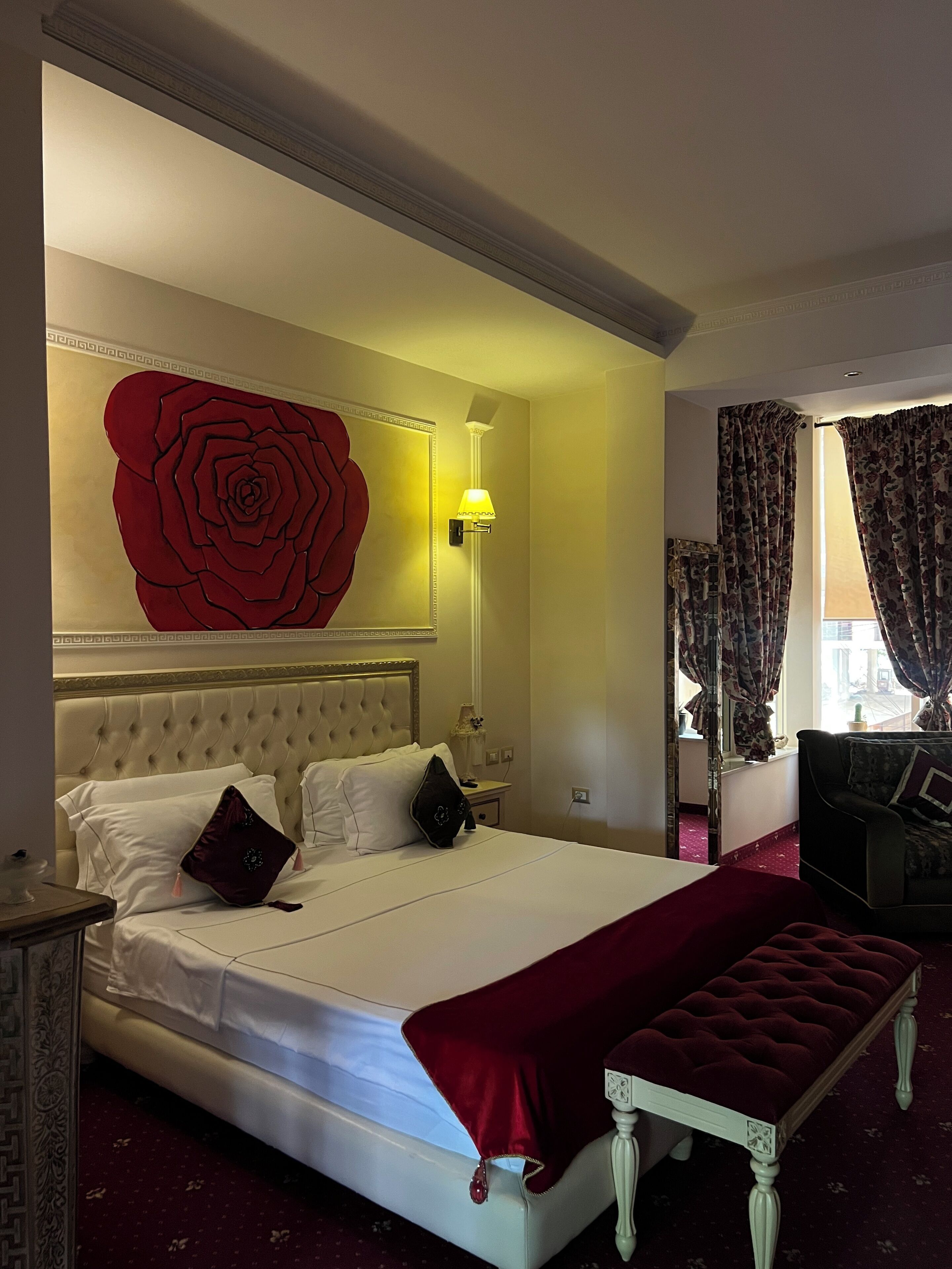 Comfort-Doppelzimmer, Balkon, Stadtblick