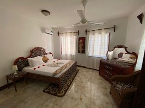 Junior-Suite, Balkon, Gartenblick