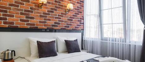 豪華雙人房, 海景 | 房內夾萬、免費 Wi-Fi