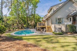 Pool - Luxury Sea Pines Retreat w/ Pool & Golf Views (Hilton Head Island)