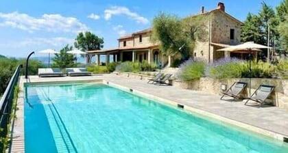 Luxury Villa Podere Del Grasso, Tuscany, ITALY