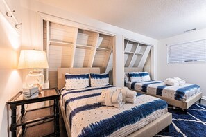 3 dormitorios, tabla de planchar con plancha, wifi gratis y ropa de cama