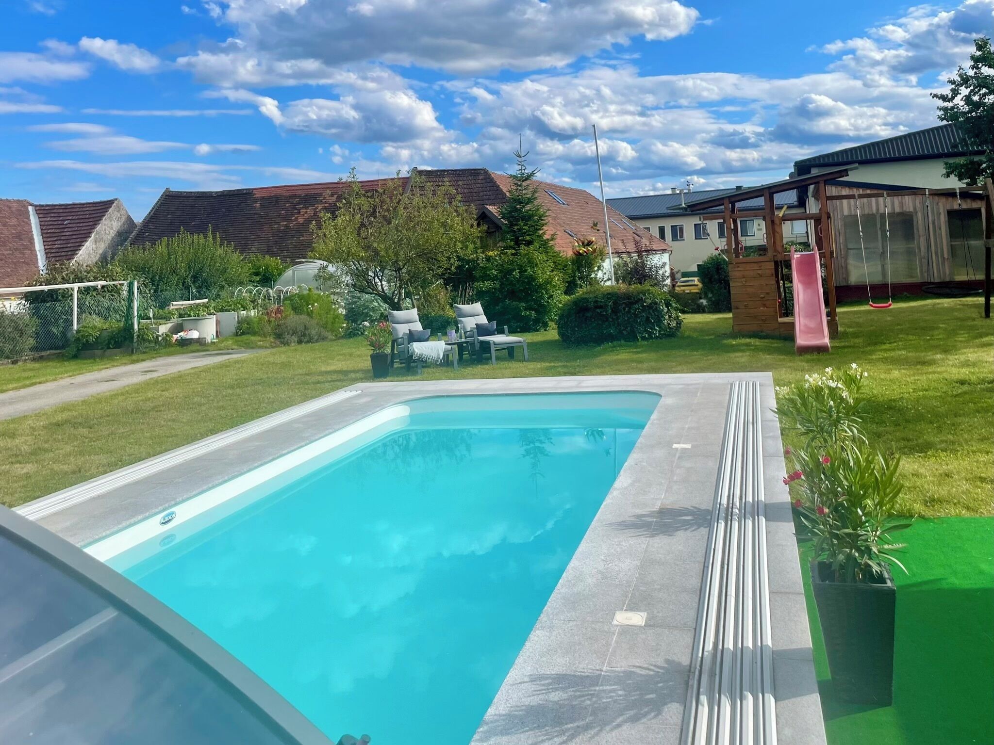 Alberca al aire libre 