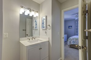 Shower, hair dryer