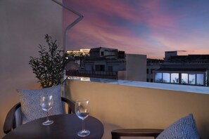 Exclusive Apartment, City View | Terrace/patio - Monastiraki Hotel Apartments (Athens)