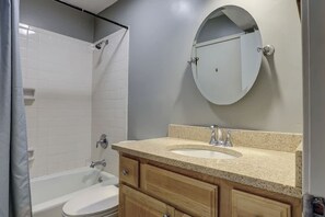 Shower, hair dryer
